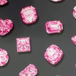 Papel de Parede Diamante Rosa