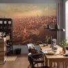 Ambiente decorado Painel Fotográfico com foto de Manhattan