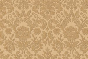 Papel de Parede Arabesco Dourado e Bege Ref. 6378-27