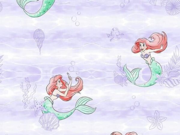 Papel de Parede Pequena Sereia Ariel