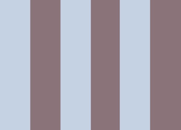Papel de Parede Listrado Marrom e Azul Claro