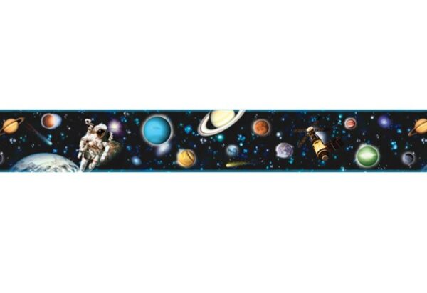 Border Faixa de Papel de Parede Planetas