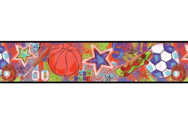 Border Faixa de Papel de Parede Esportes