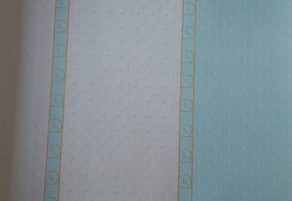 Papel de Parede Listrado Azul Claro