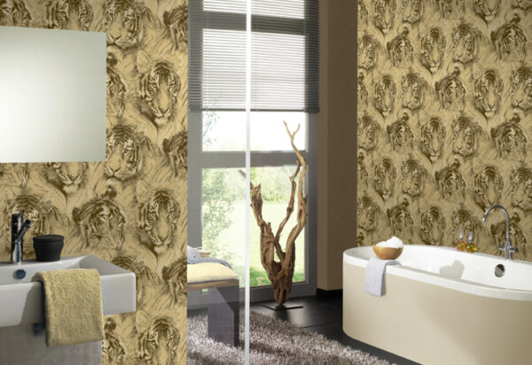 Papel de Parede Animal Print Tigre - 45036-10