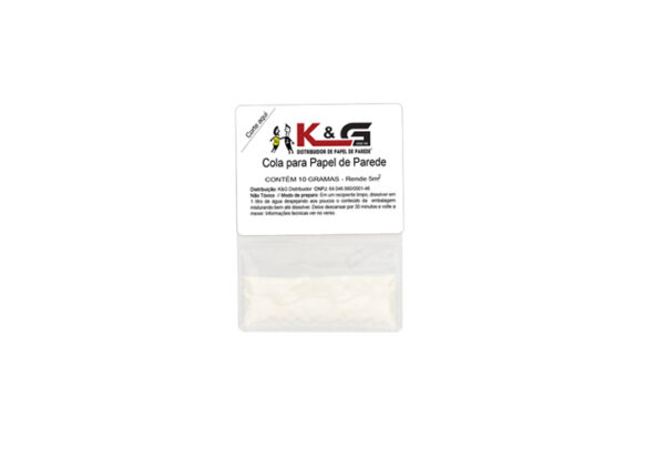 Cola em pó para papel de parede - 20 gramas