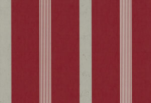 Papel de Parede Listrado Vermelho e Prata - 13093-60