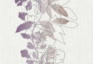 Papel de Parede Folhagem Degradê Lilás - 42029-20