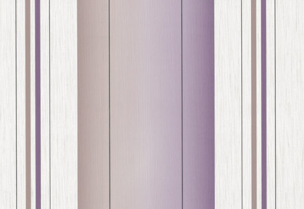 Papel de Parede Listras Degradê Marrom e Lilás - 42032-20