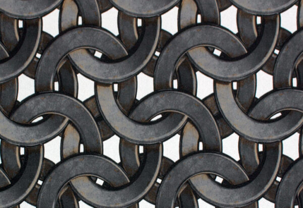 Papel de Parede 3D Correntes - J448-09